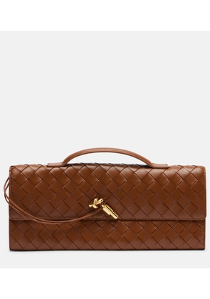 Bottega Veneta Intrecciato leather clutch