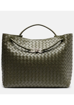 Bottega Veneta Andiamo Intrecciato Large leather tote bag