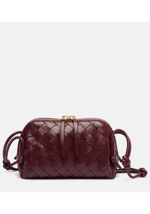 Bottega Veneta Concert Intrecciato Mini leather crossbody bag