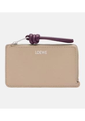 Loewe Knot leather card holder