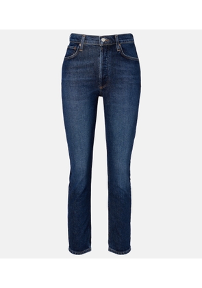 Agolde Riley high-rise straight jeans