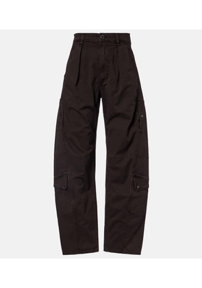 Citizens of Humanity Flight cotton-blend barrel-leg pants