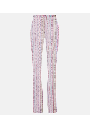 Missoni Zigzag high-rise slim pants