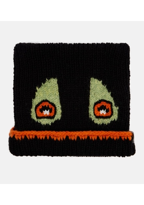 Loewe x Louis Wain Cat wool-blend beanie