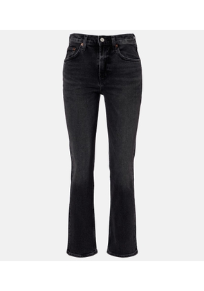 Agolde Valen mid-rise straight jeans