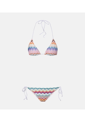 Missoni Zig Zag lame bikini