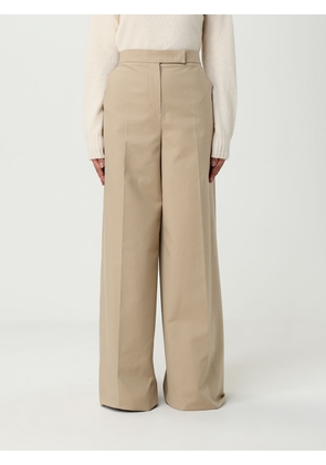 Pants MAX MARA Woman color Sand