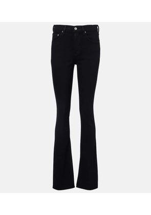 Agolde Ingram Split high-rise waist skinny jeans