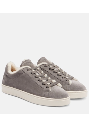 Tod's Classic shearling-lined suede sneakers