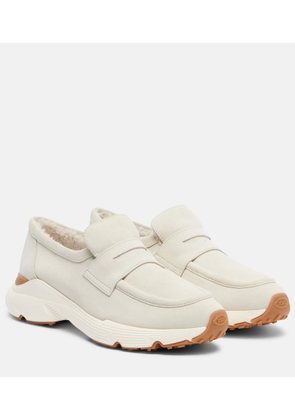 Tod's Sport Run suede loafers
