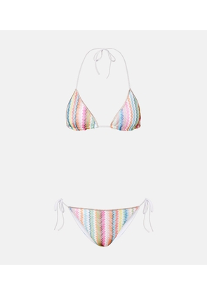 Missoni Zig Zag lame bikini
