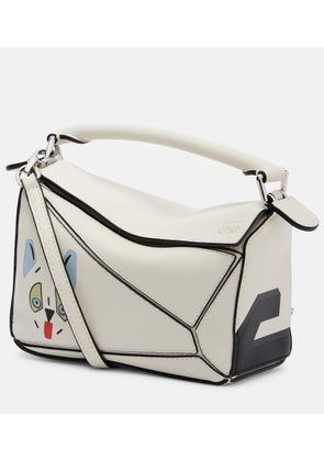 Loewe x Louis Wain Futurist Cat Puzzle tote bag