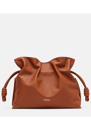 Loewe Flamenco Medium leather clutch