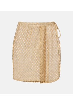 Missoni Lame wrap skirt