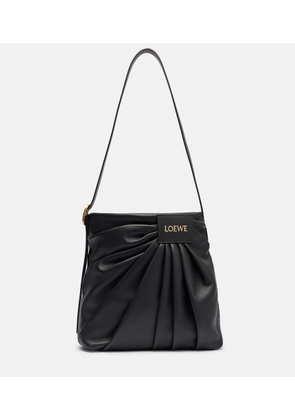 Loewe Draped leather tote bag