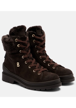 Bogner St. Moritz suede lace-up boots