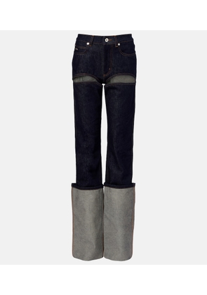 Jean Paul Gaultier Cutout straight jeans