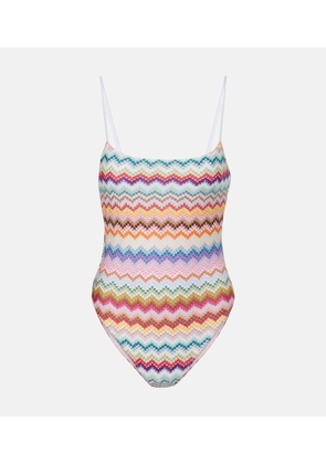 Missoni Zig Zag lame swimwsuit