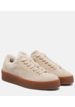 Bogner Lucerne shearling-lined suede sneakers