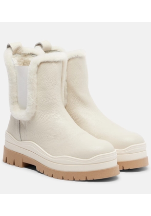 Bogner Arosa shearling-lined leather ankle boots