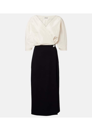 Staud Orion wrap dress