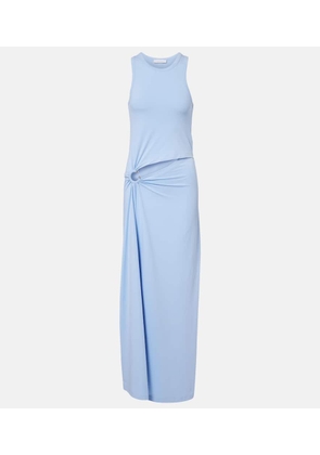 Rabanne Cutout cotton-blend maxi dress