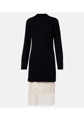 Staud Willow wool-blend sweater dress