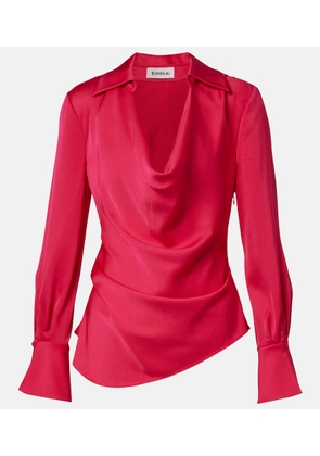 Simkhai Symone satin top