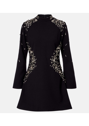 Simkhai Carla embellished crepe minidress