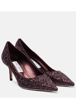 Jimmy Choo Love 65 glitter pumps