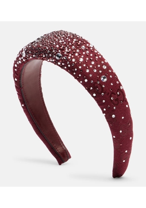 Gucci GG crystal-embellished headband