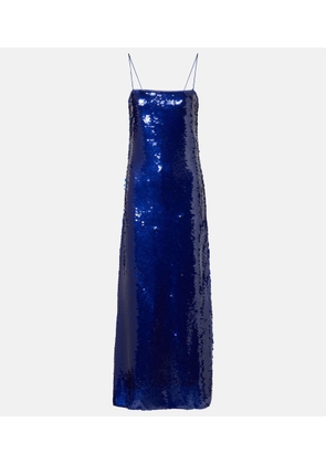 Rotate Sequined maxi dress