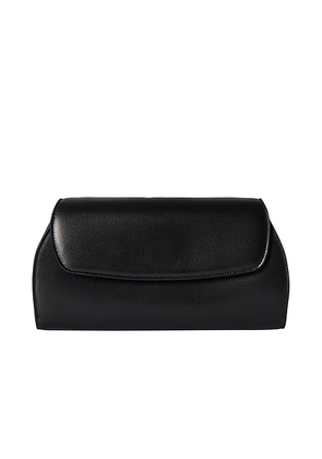 The Row Curved Clutch in Black ANS - Black. Size all.