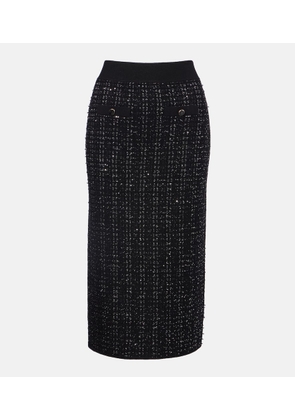 Veronica Beard Corbin tweed midi skirt