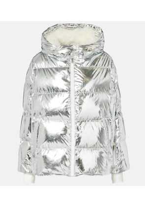 Yves Salomon Hooded down ski jacket