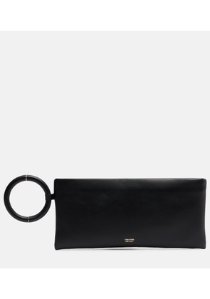 Tom Ford Aura leather clutch