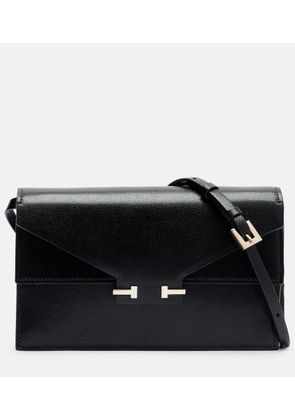 Tom Ford T Mini leather crossbody bag