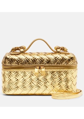 Bottega Veneta Bang Bang metallic leather vanity bag