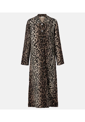 Rixo Jacoba jacquard coat