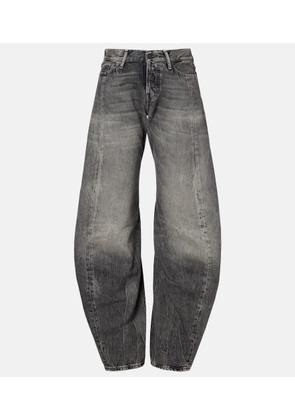 Acne Studios 2006 low-rise barrel-leg jeans