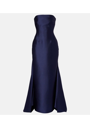 Solace London Imani strapless gown