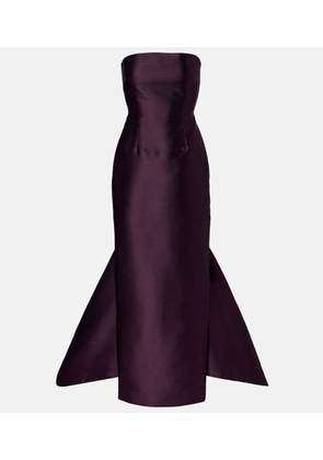 Solace London Imani satin gown