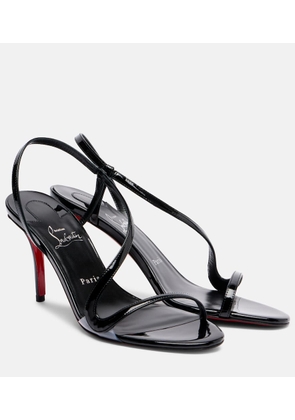 Christian Louboutin Rosa Z 80 patent leather sandals