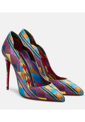 Christian Louboutin Hot Chick satin pumps