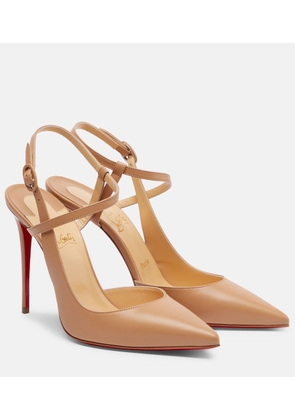 Christian Louboutin Jenlove 100 leather d'Orsay pumps