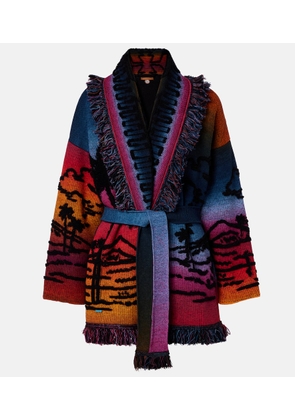 Alanui Sunset Stories cashmere-blend cardigan