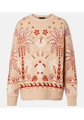 Alanui Echoes Of The Island wool and cotton sweater