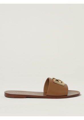 Heeled Sandal DOLCE & GABBANA Woman color Brown
