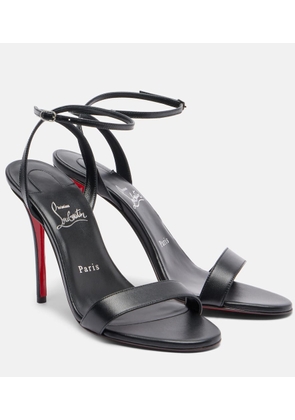 Christian Louboutin Miss Z 100 leather sandals