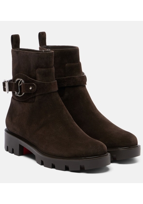 Christian Louboutin Dianouchette suede ankle boots